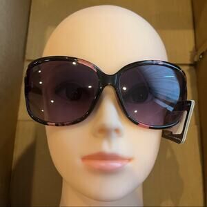 Revlon Square Sunglasses Black Purple